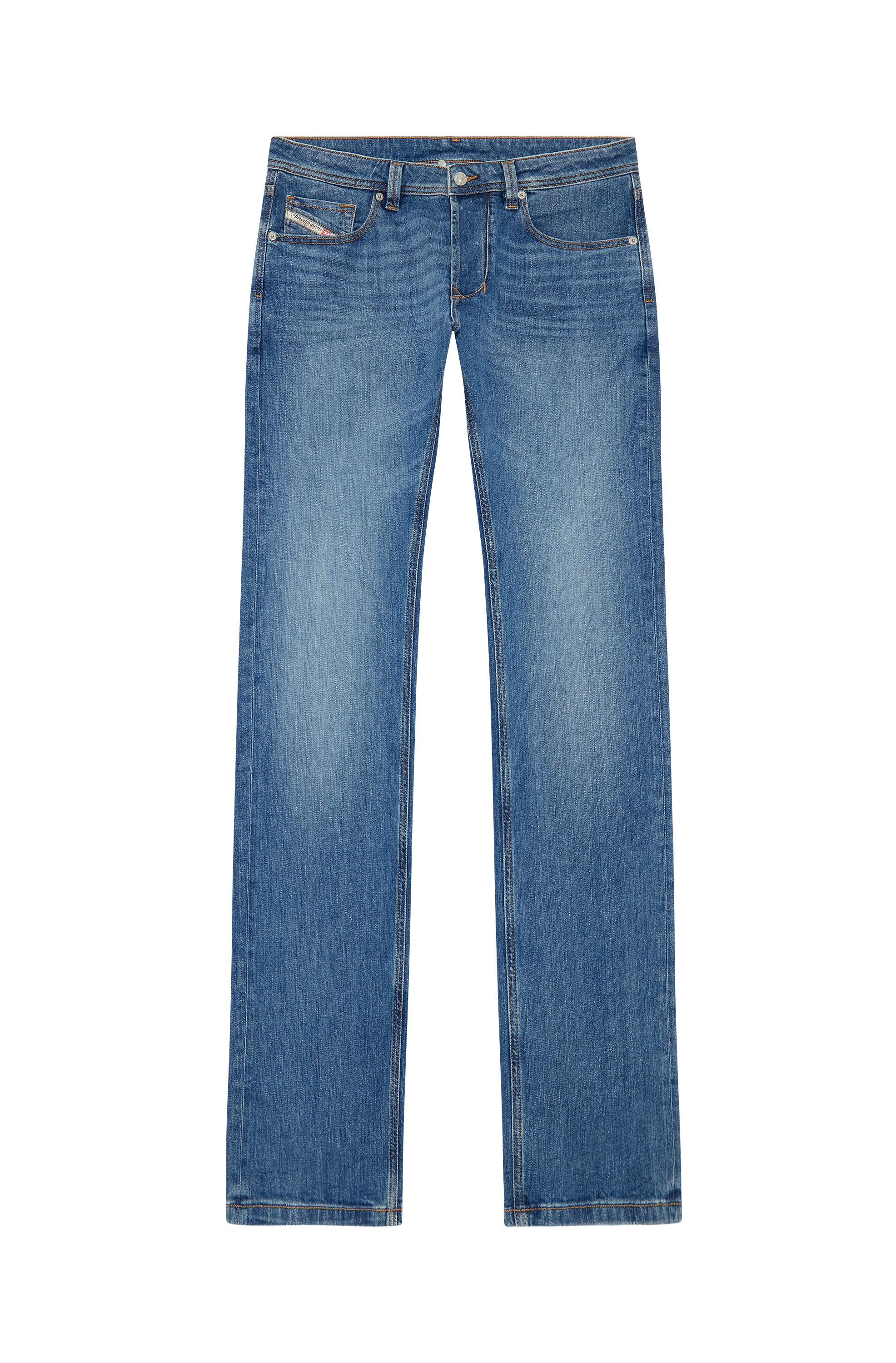 Regular Jeans 1985 Larkee 0KIAL, Light Blue Diesel - Man's Regular Jeans 1985 Larkee 0KIAL, Light Blue - 2