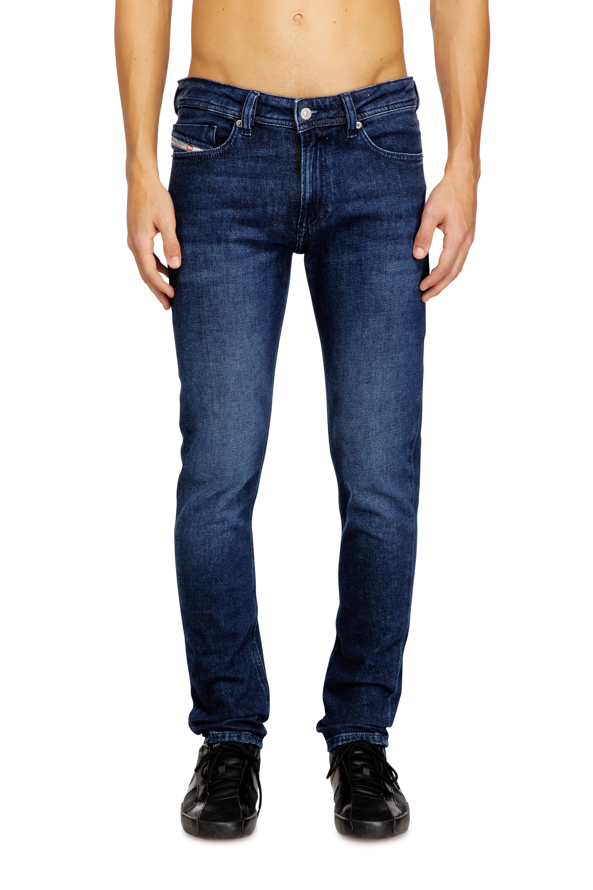 Diesel - Man's Skinny Jeans 1979 Sleenker 0ADBF, Dark Blue - 1