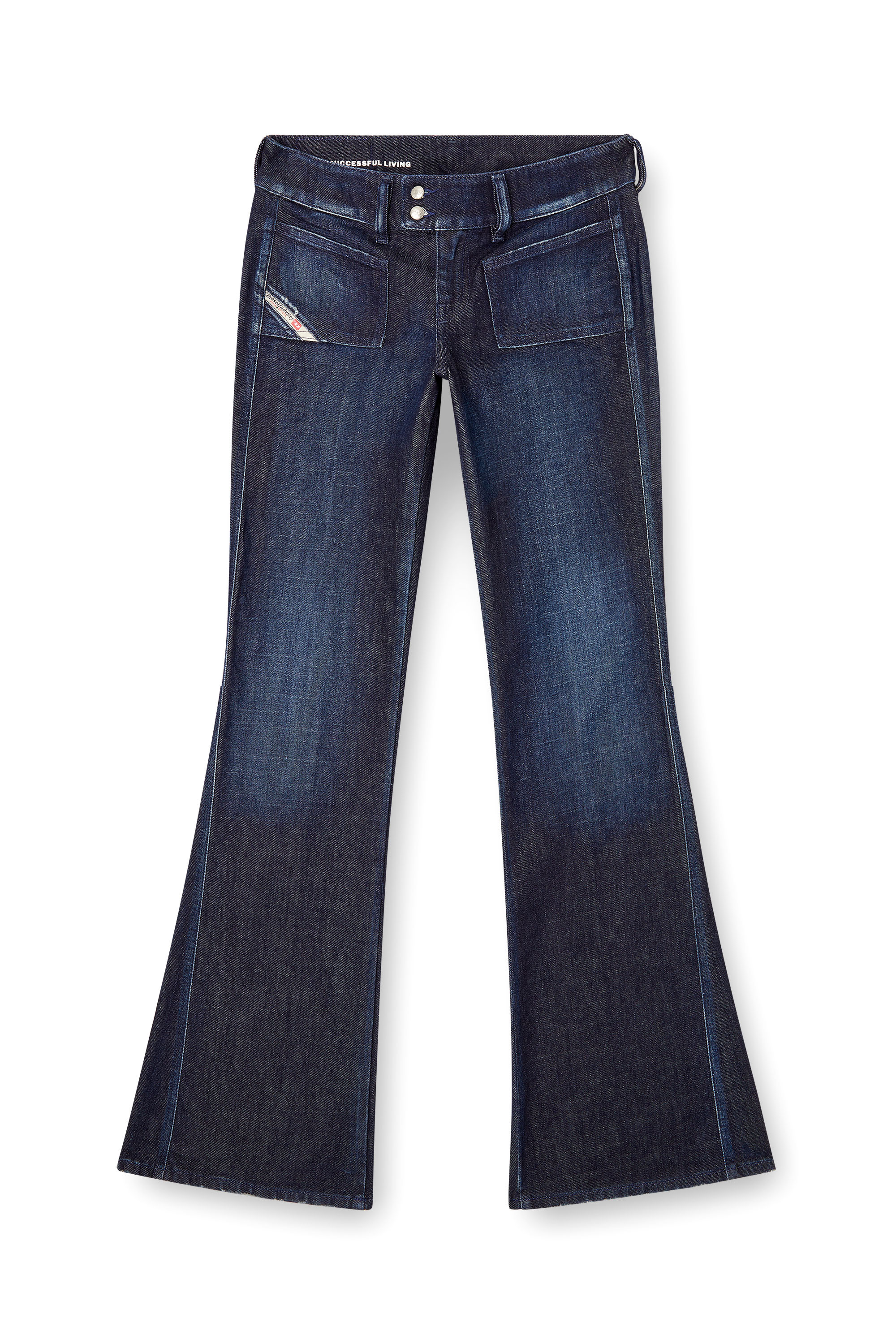 Diesel - Woman's Bootcut Jeans D-Hush 09M19, Dark Blue - 3