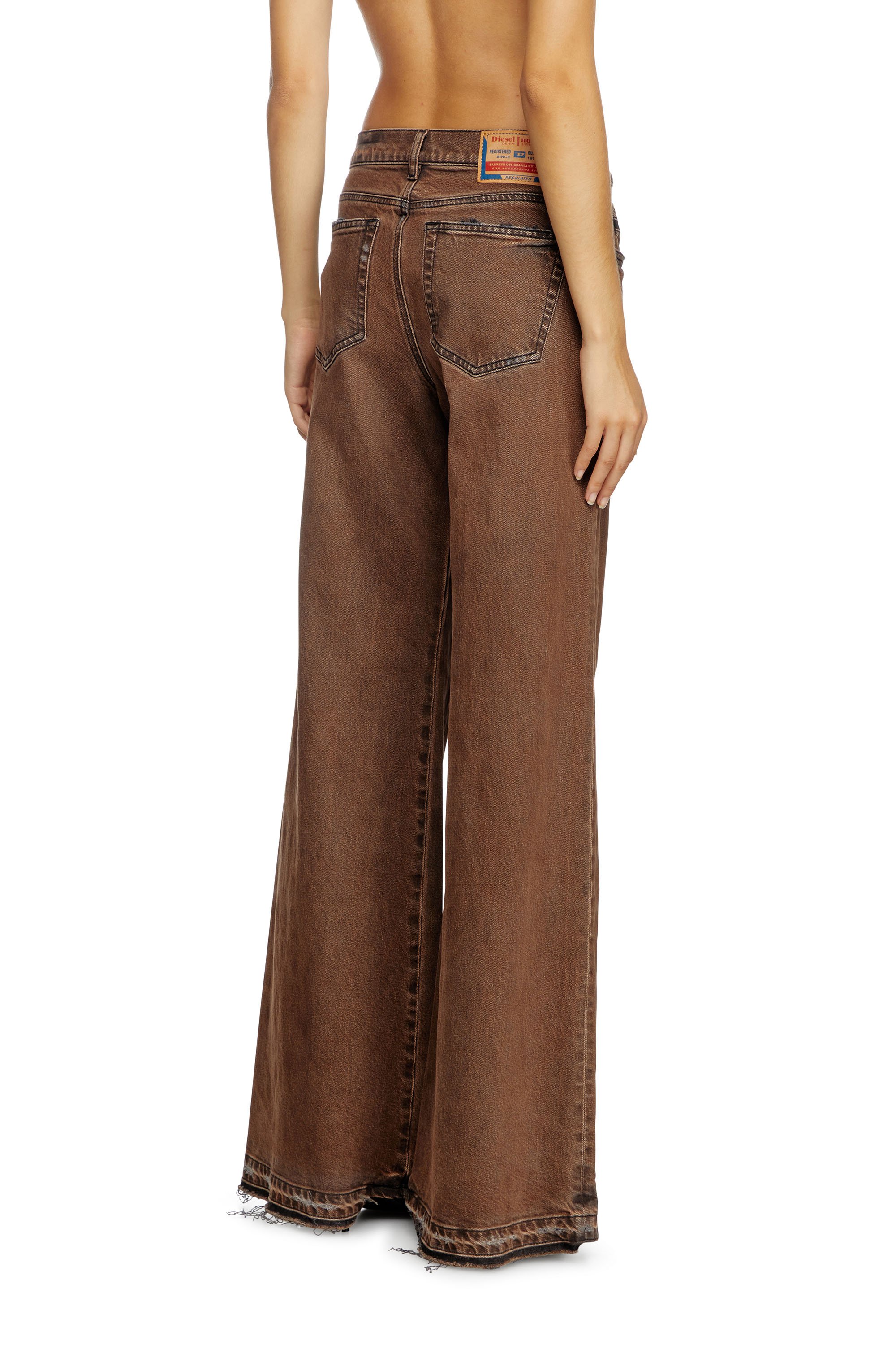 Diesel - Woman's Flare Jeans 1978 D-Akemi 09L24, Brown - 2