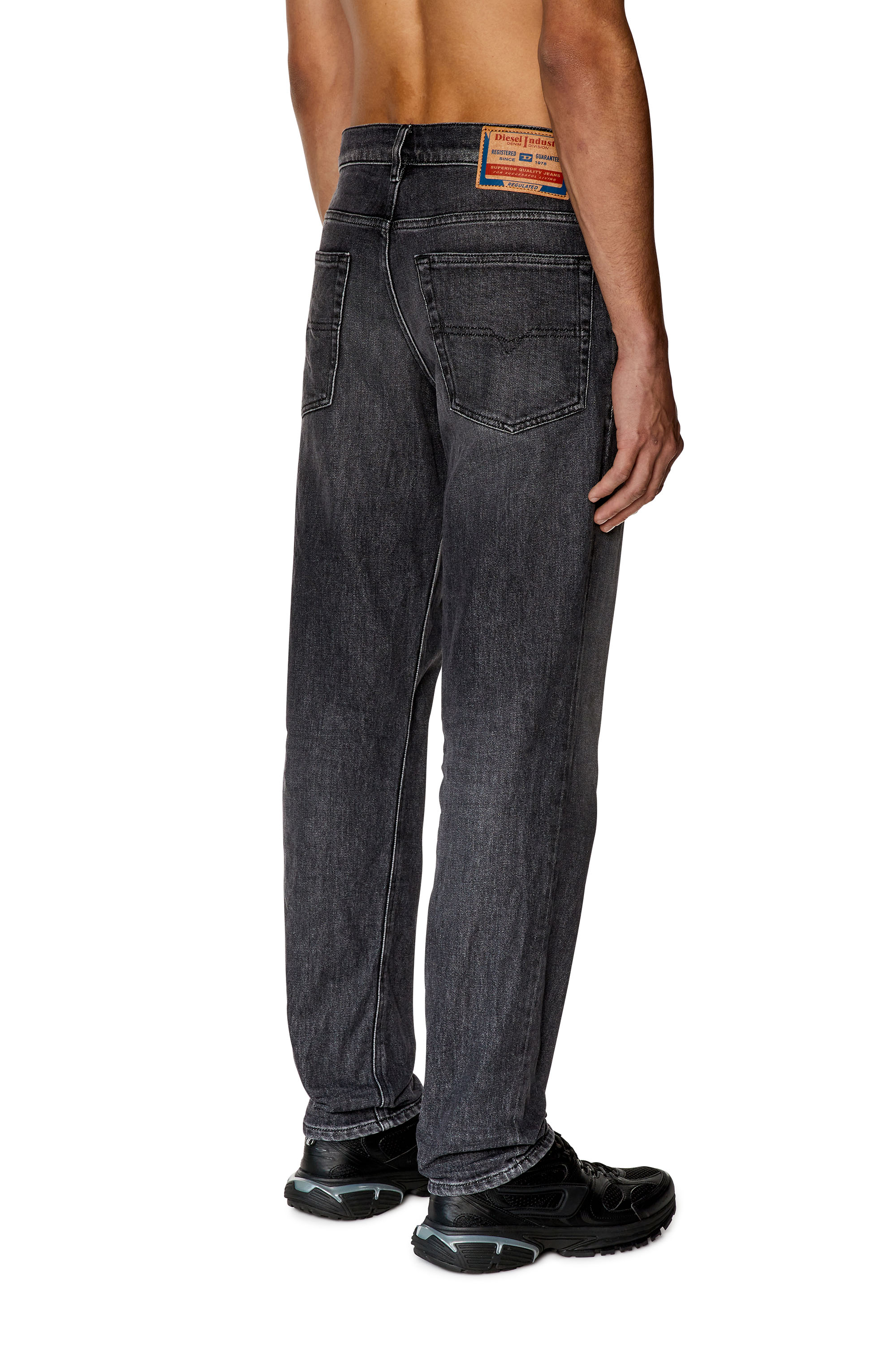 Diesel - Tapered Jeans 2023 D-Finitive 09F84, Black/Dark grey - Image 2