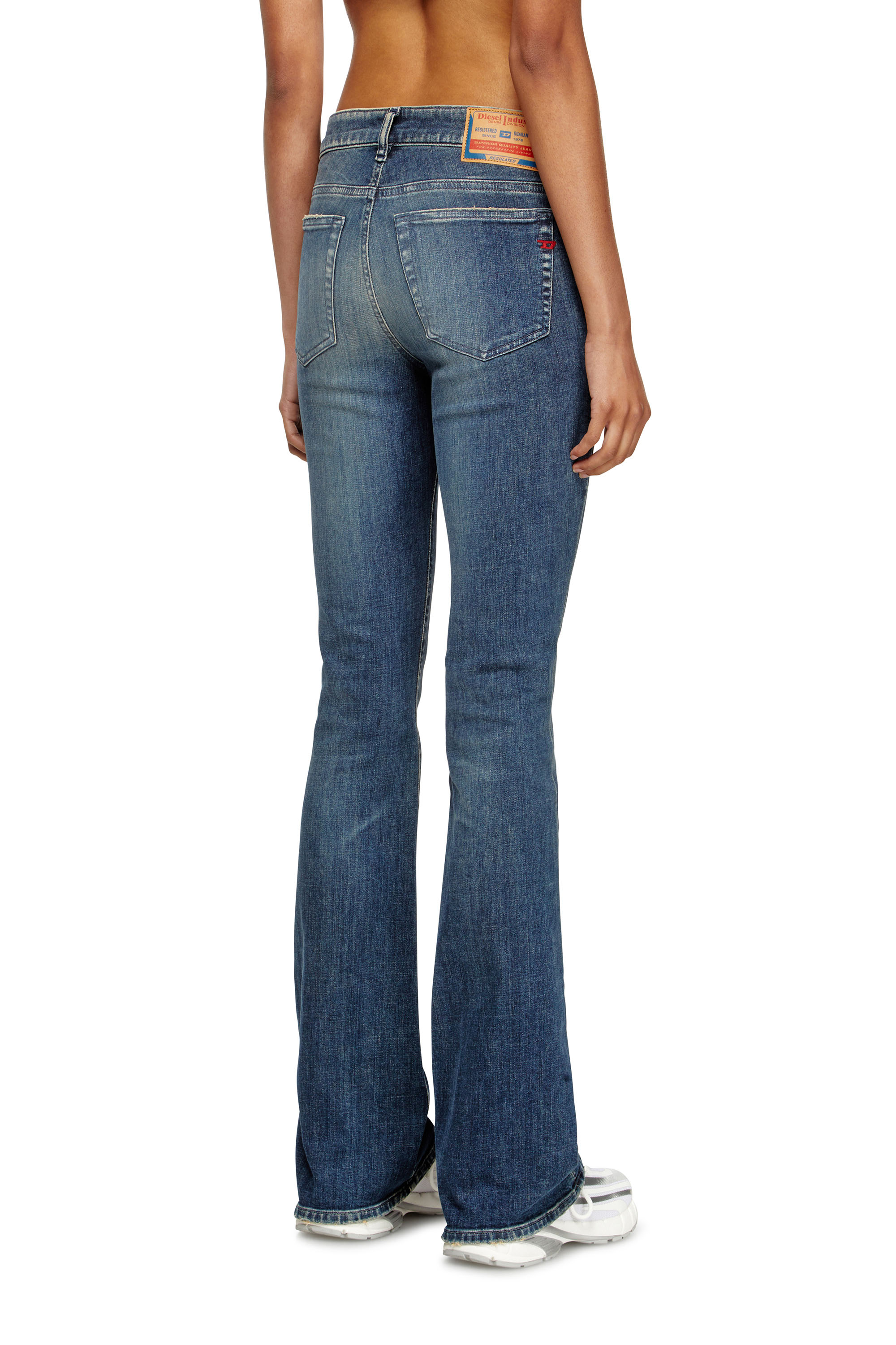 Bootcut Jeans 1969 D-Ebbey 09L96, Dark Blue Diesel - Woman's Bootcut Jeans 1969 D-Ebbey 09L96, Dark Blue - 4