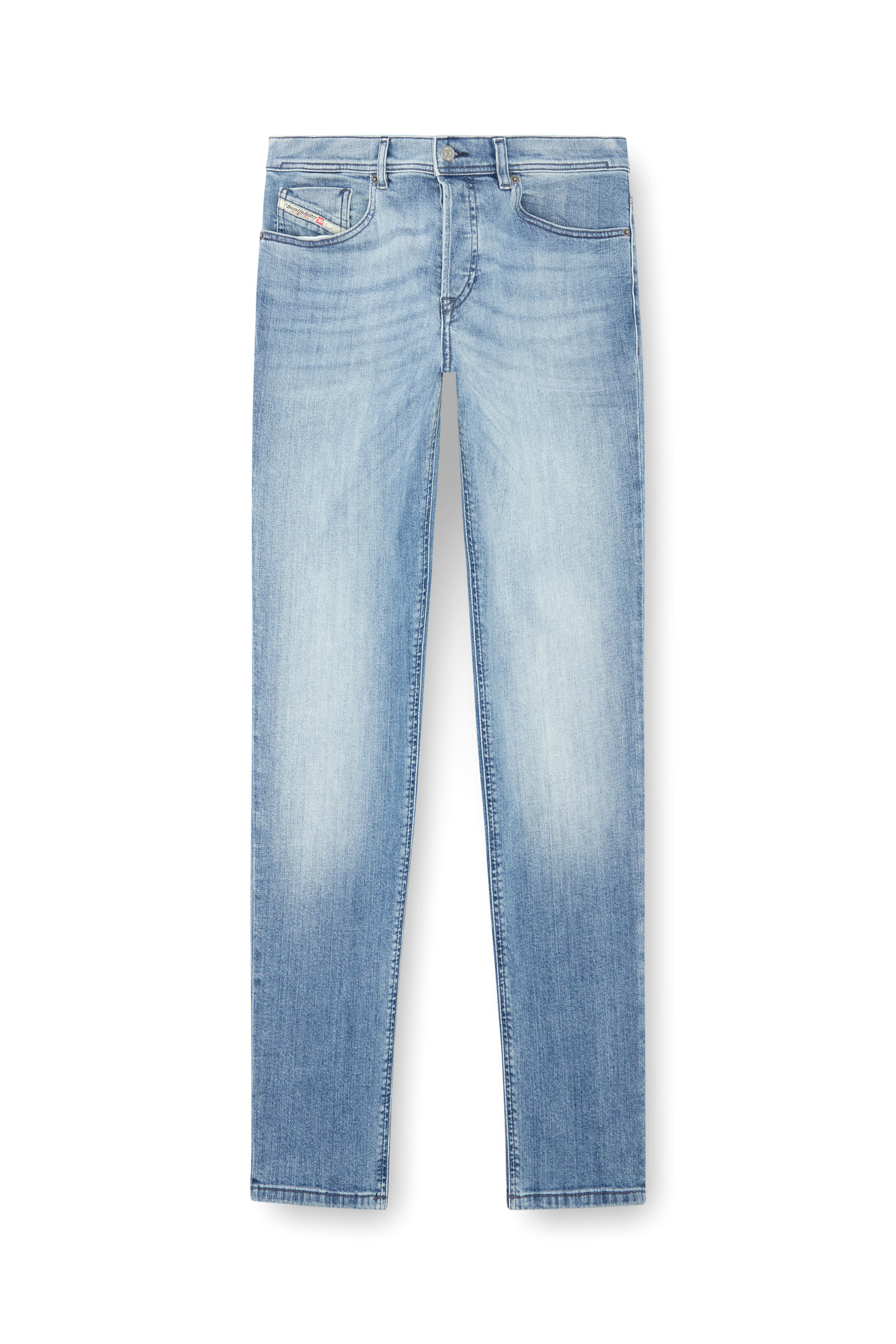 Diesel - Man's Regular Jeans 2023 D-Finitive 0GRDI, Light Blue - 2