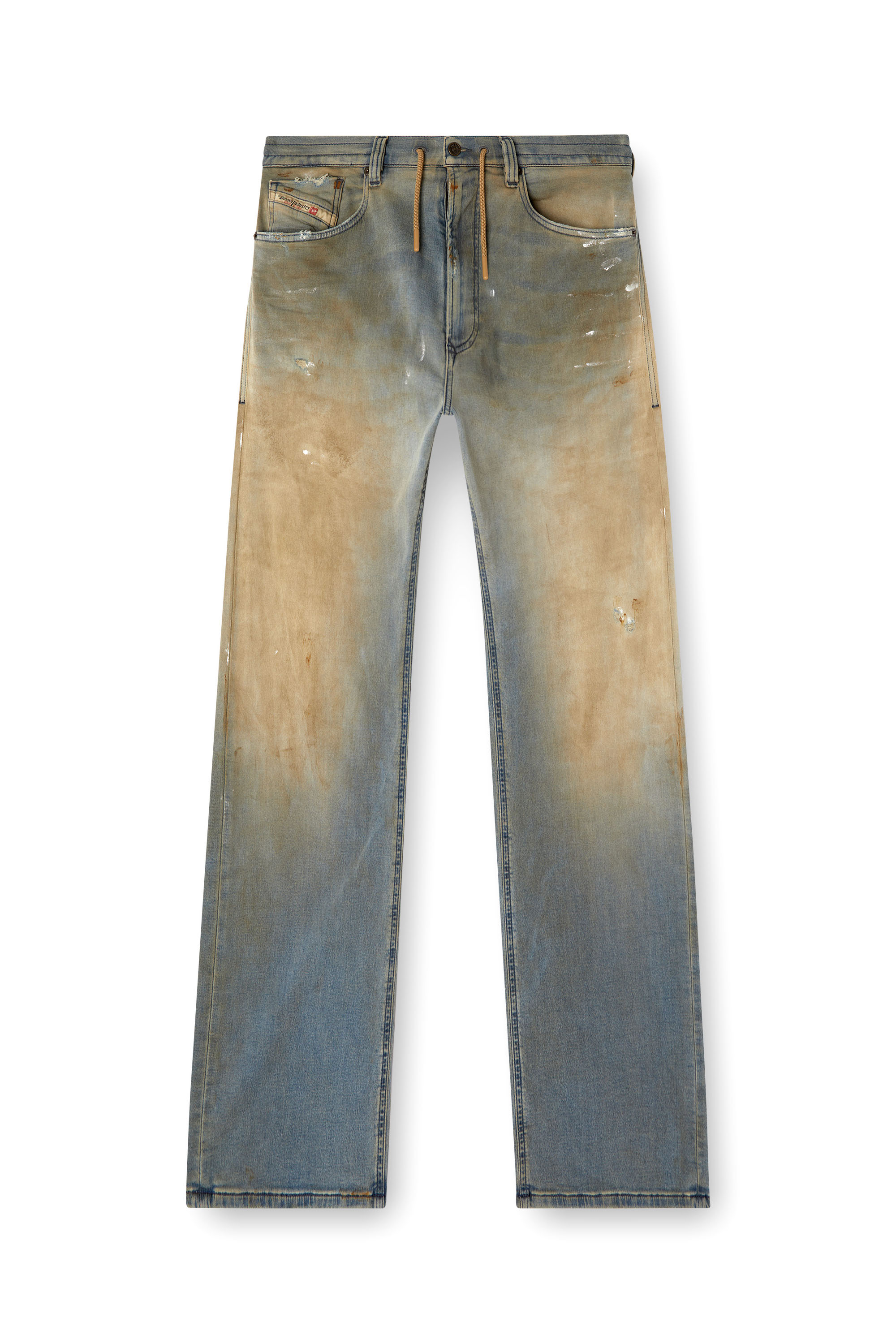 Diesel - Man's Relaxed 2080 D-Reel Joggjeans® 068QL, Light Blue - 3