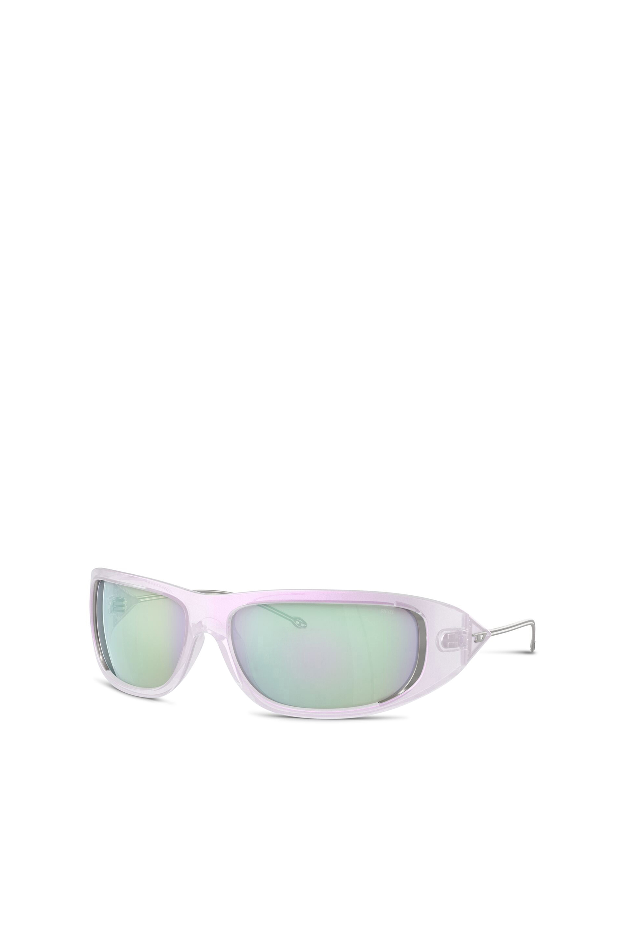 Diesel - 0DL3001 SIZE 61, Unisex's Wraparound style sunglasses in Bubble - 5