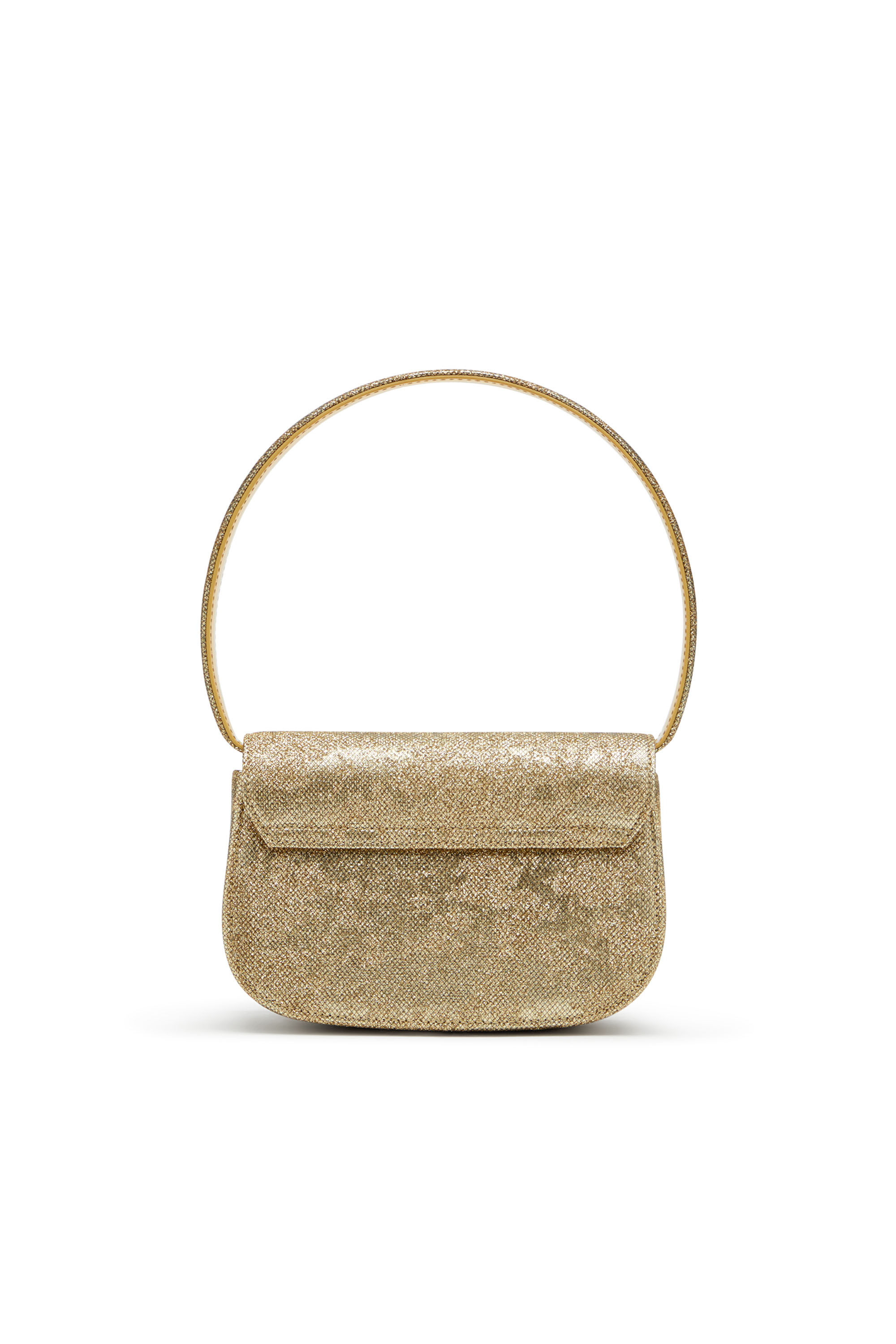 Diesel - 1DR, Woman's 1DR-Iconic 1DR bag in glitter-camo Lurex in Gold - 3