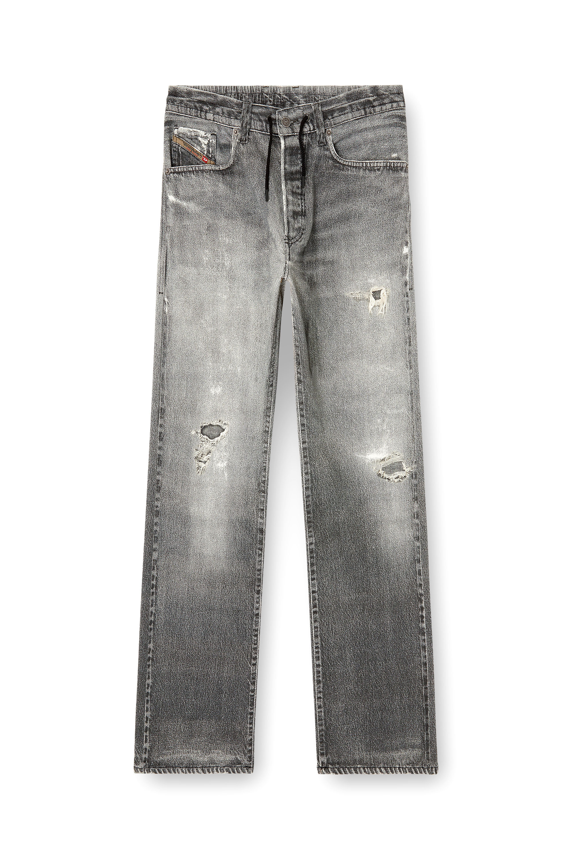 Relaxed 2080 D-Reel Joggjeans® 068US, Grey Diesel - Man's Relaxed 2080 D-Reel Joggjeans® 068US, Grey - 2