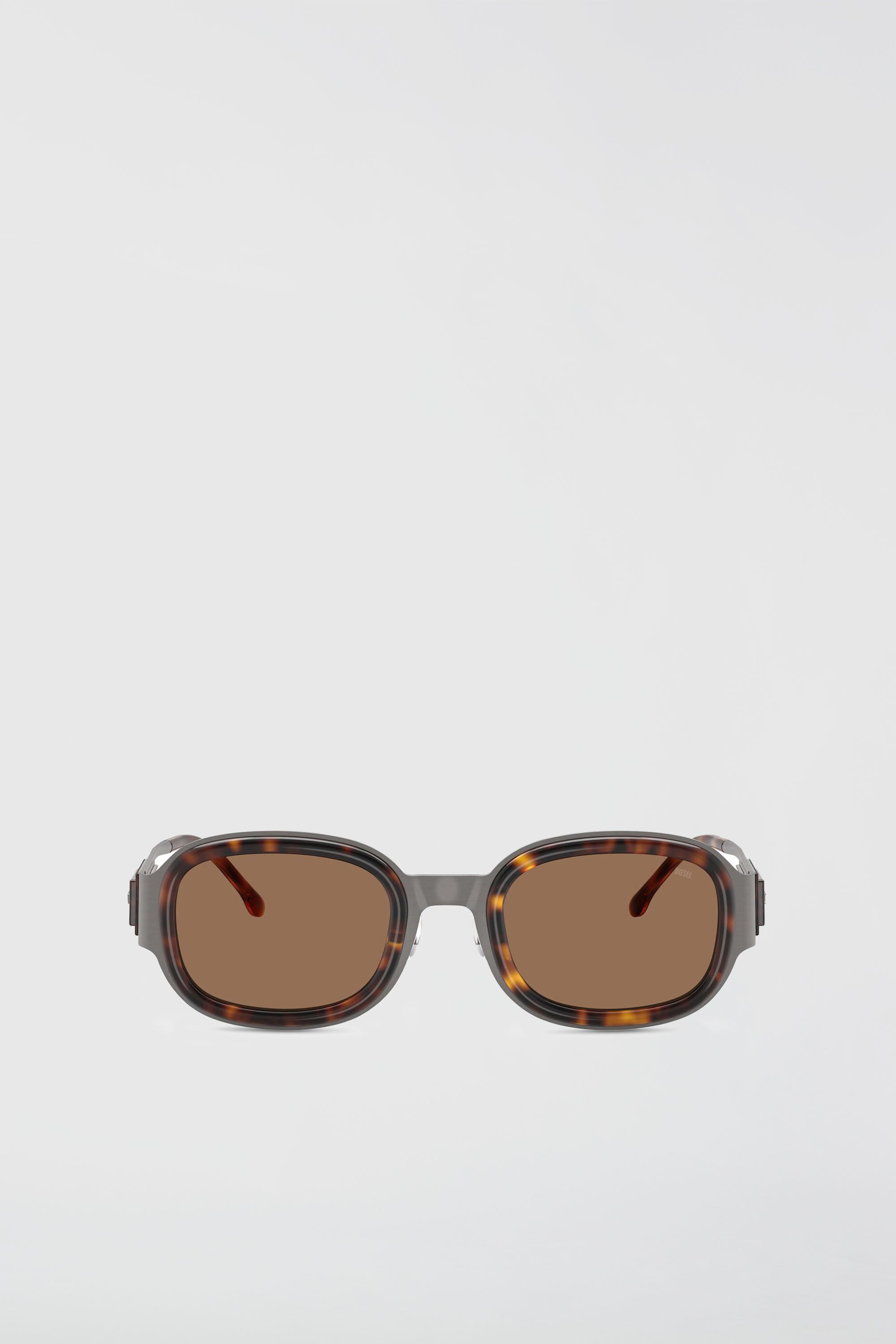 Diesel - 0DL1020, Unisex's Square sunglasses in Brown - 1