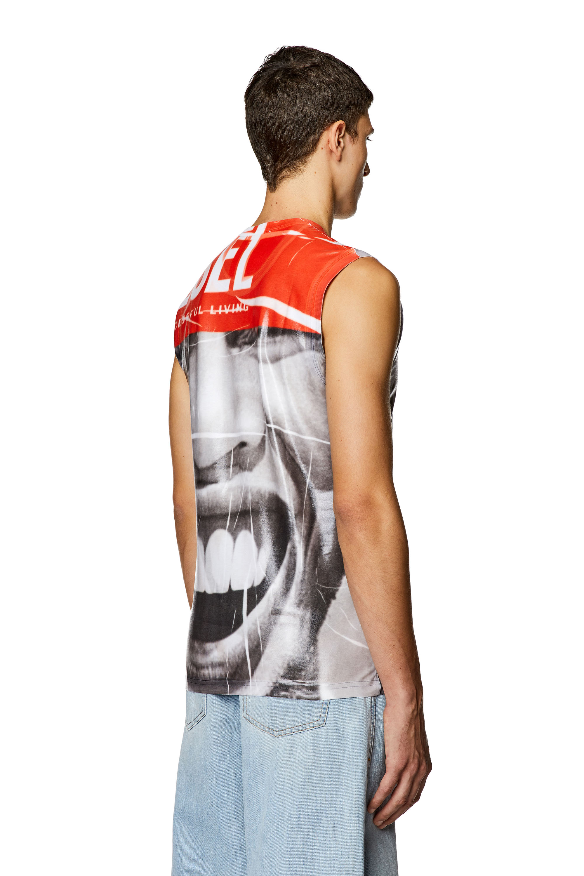 Diesel - T-BIRCO, Grey/White - Image 2