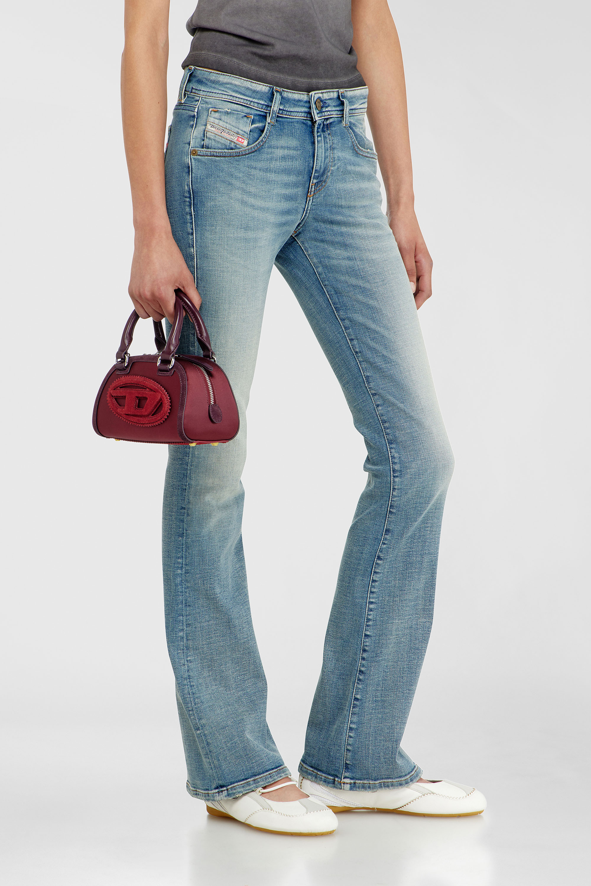 Diesel - Woman's Bootcut Jeans 1969 D-Ebbey 09P42, Light Blue - 7