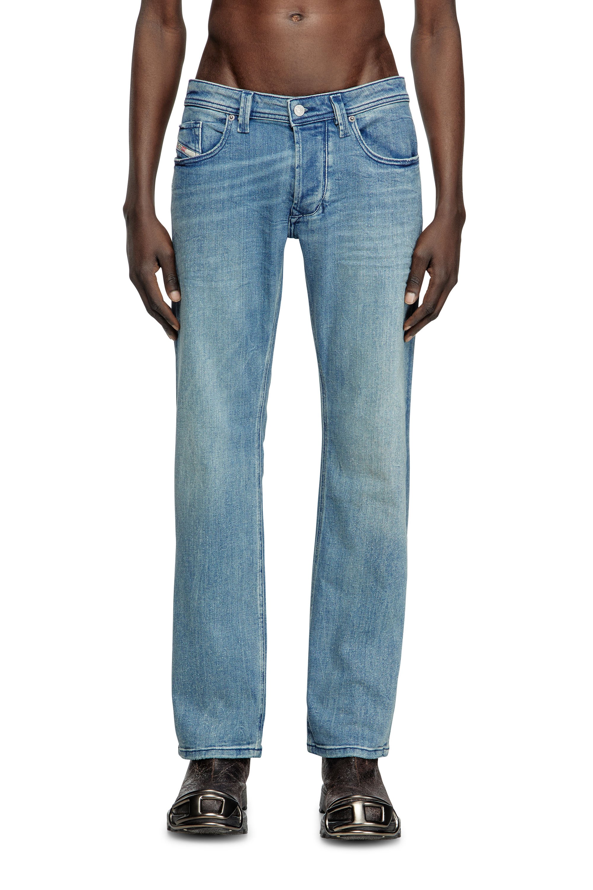 Diesel - Man's Regular Jeans 1985 Larkee 0BMBW, Medium blue - 1