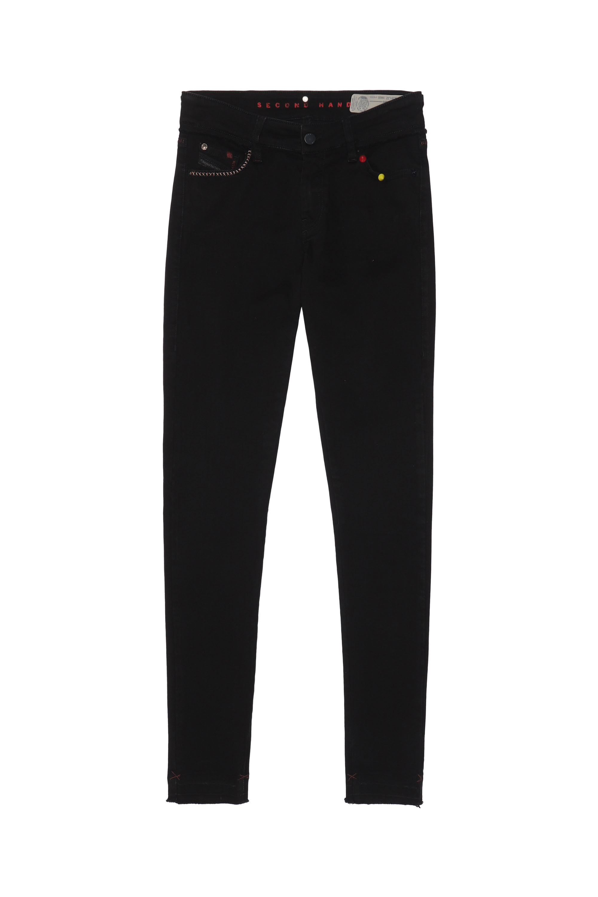 Diesel - Woman's SLANDY, Black/Dark grey - 1