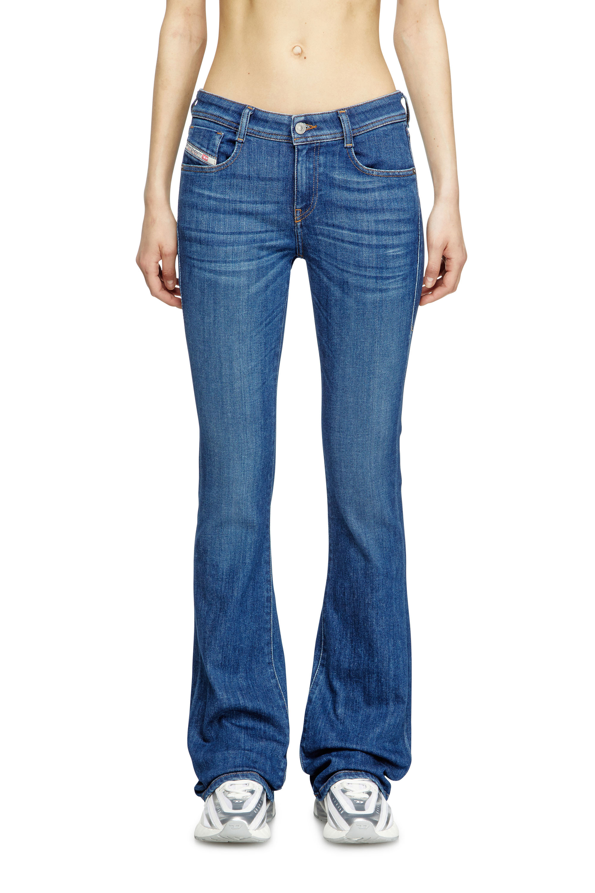 Diesel - Woman's Bootcut Jeans 1969 D-Ebbey 09M73, Medium blue - 3