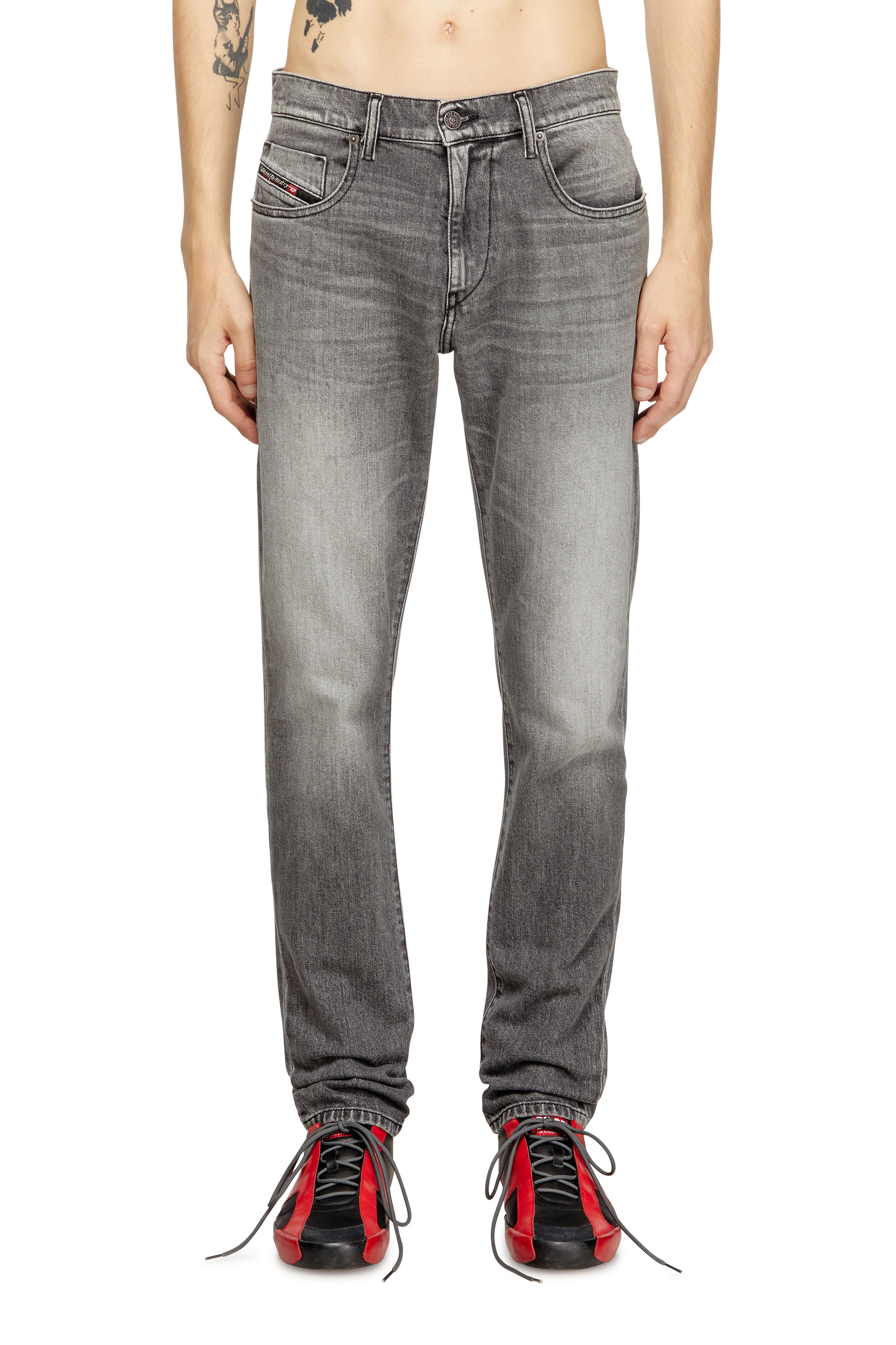 Diesel - Man's Slim Jeans 2019 D-Strukt 09M30, Grey - 1