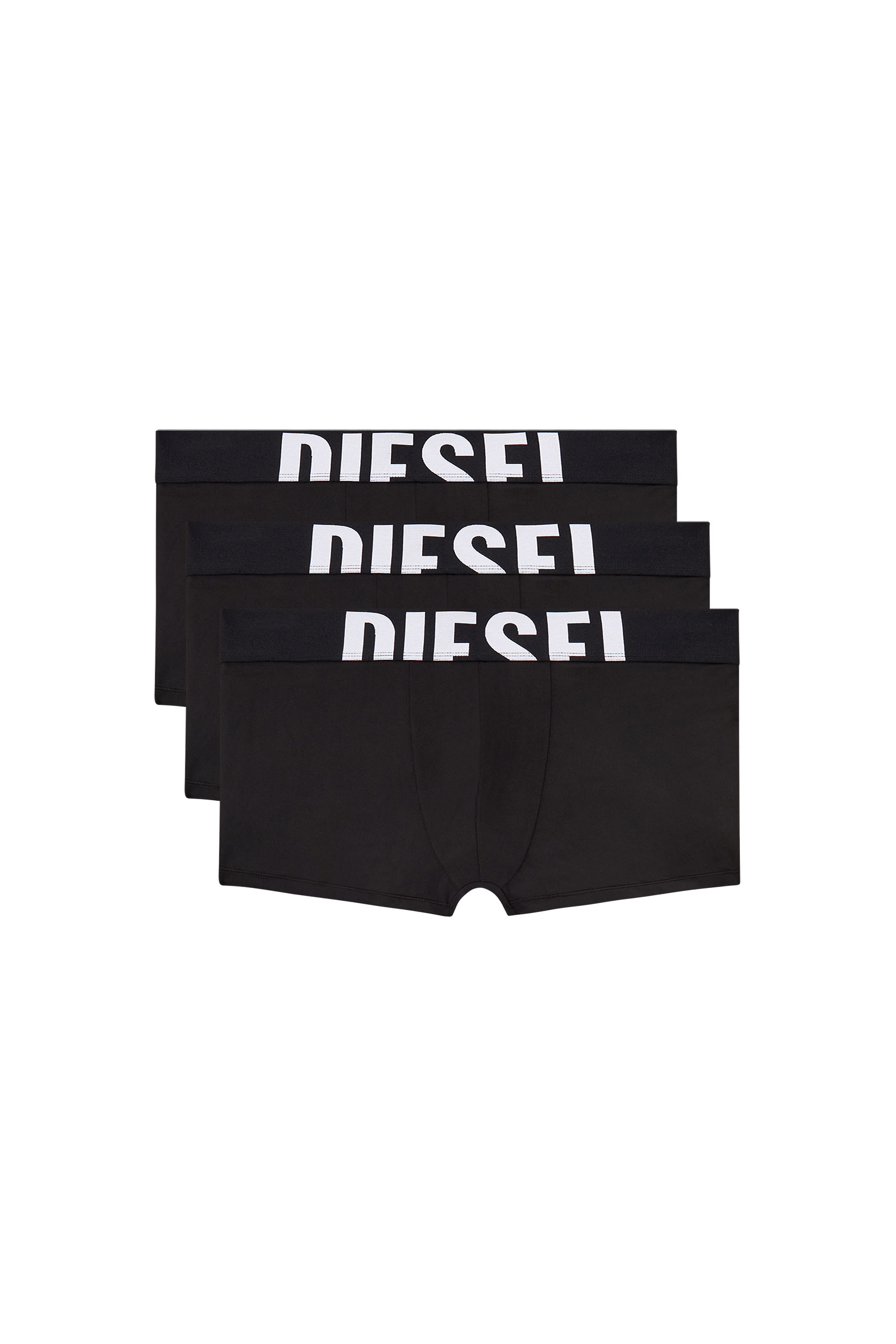 Diesel - DAMIEN-D-POP-3PACK-55, Man's Three-pack boxer briefs in microfibre in Black - 2